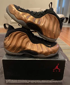 Nike Air Foamposite One Pro 8.5 Copper 2017 314996-007 Gold 1 Metallic 2 3 4 5 6 - Picture 1 of 6