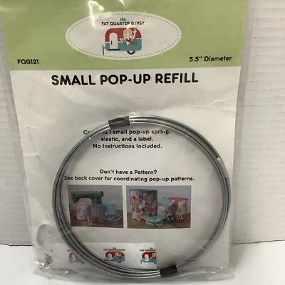 Pop-Up REFILL FQG121, by The Fat Quarter Gypsy & SMALL SWIVEL HOOK-NIP - Image 1 of 3