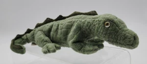 Peluche Ty Beanie Babies Swampy the Alligator 12" verde musgo 2000 A - Imagen 1 de 9
