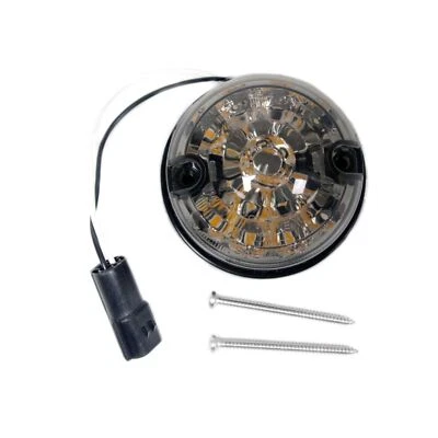 FANALINO FRECCIA ANTERIORE E POSTERIORE LED FUMÈ PER LAND ROVER DEFENDER WIPAC - Imagen 1 de 2