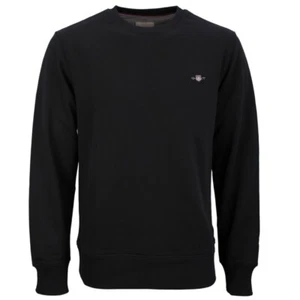 Gant Herren Sweatshirt Pullover schwarz 2006065 5 black - Picture 1 of 7