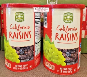 Southern Grove California Raisins 20oz 567g (2 Rolls) - Picture 1 of 2