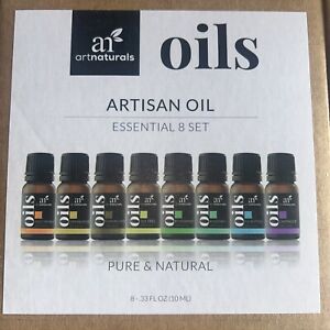ArtNaturals Artisan Oil Essential 8 Set - 10ml Each Cruelty Free, Vegan