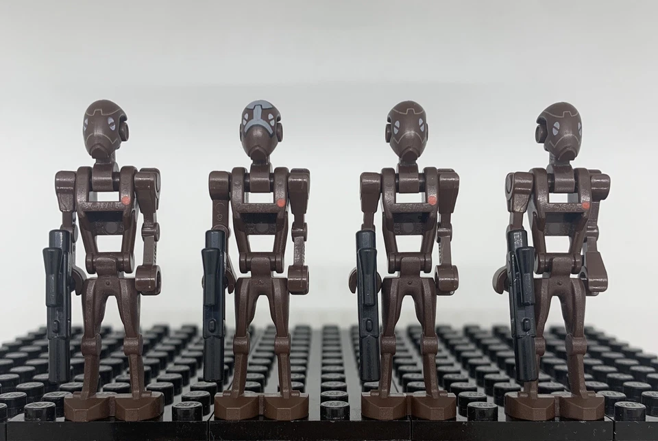 LEGO Star Wars Clone Wars Commando Droid Captain Minifigure Lot of 4 9488 sw0359 - Image 1 of 1