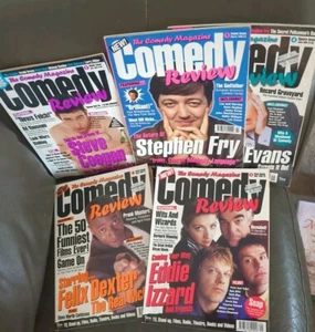5 revistas de revisión de comedia números del Reino Unido 1 a 5 1996 ~ DIFÍCIL DE ENCONTRAR - Imagen 1 de 16
