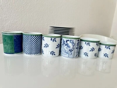 Villeroy Boch Switch 3 Kaffeebecher Henkelbecher Kaffeetasse Untertasse - Bild 1 von 4