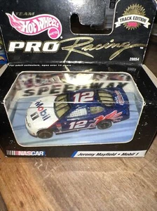 NASCAR Hot Wheels #12 Jeremy Mayfield Mobil 1 1:64 Racecar Track Edition 98 - Picture 1 of 4