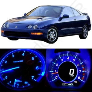 KIT LED MEDIDOR INSTRUMENTO AZUL + BOMBILLA CLIMATIZADOR PARA ACURA INTEGRA 1994-2001 - Imagen 1 de 7