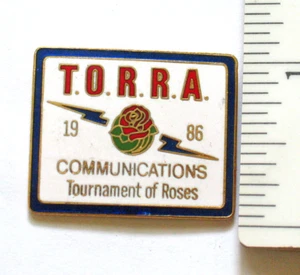 Communications Tournament Of Roses Pin T.O.R.R., (#65) - Bild 1 von 1