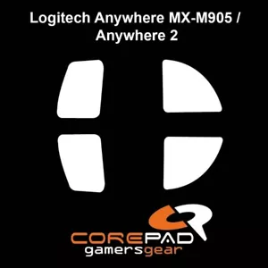 Corepad Skatez Logitech Anywhere MX-M905 2 refresh Replacement Mouse Feet Teflon - Picture 1 of 1