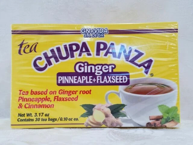 GN+VIDA Tea Chupa Panza - 30 Tea Bags/ 0.10 oz Each