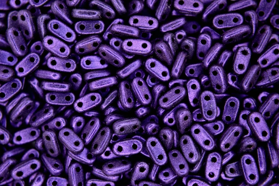 5g CzechMates Bar Czech Beads 3x6mm 40 Colors to Choose Jewelry Making - Image 1 of 1