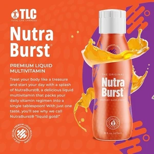 TLC Nutraburst Liquid Multi Vitamin Fast And Secure Shipping - Picture 1 of 11
