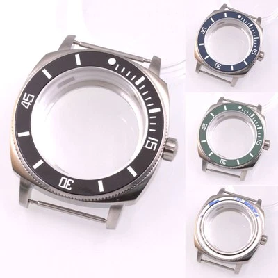 42mm Watch Case waterproof 100M Fit NH35 NH36 ETA2824 PT5000 ST2130 Movement - Image 1 of 4