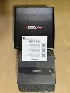 Soundigital 3000.1 Evo6 1 Ohm Auto Digital Verstärker 3000 W RMS 1 Kanal Mono - Bild 1 von 8
