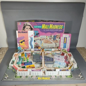 Vintage 1989 Mall Madness Game Milton Bradley Tested & Works 97% Complete - Picture 1 of 24