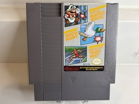 Super Mario Bros Duck Hunt World Class Track Meet 1988 NES - Cart Only - TESTED!