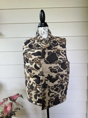 复古喜马拉雅隔热迷彩背心  — 第 1/4 张图片