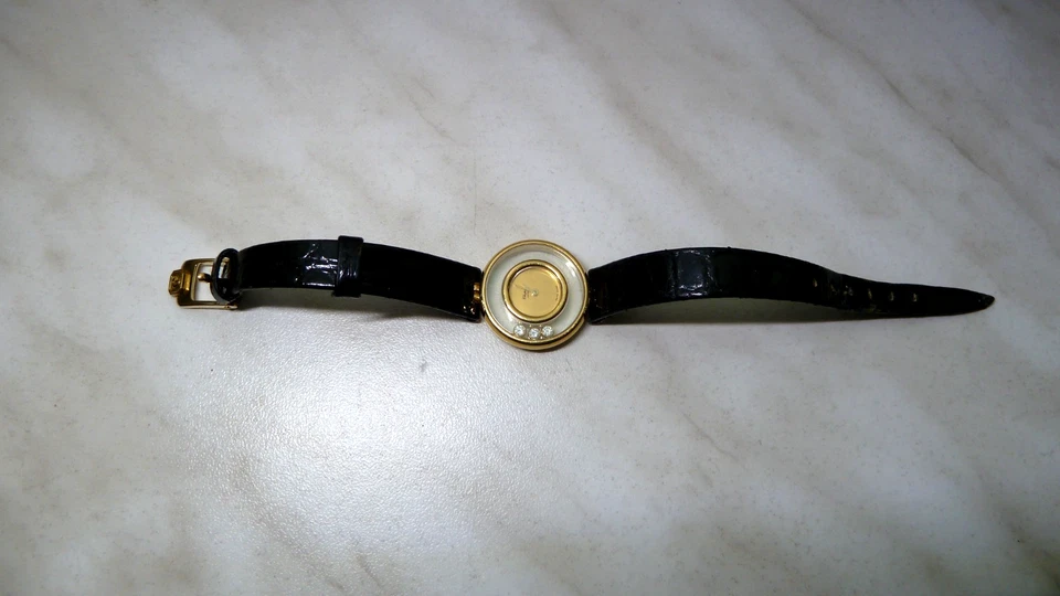 Chopard Happy Diamonds Armband Damen Uhr 750 18 k Gold und Brillianten - Bild 1 von 4