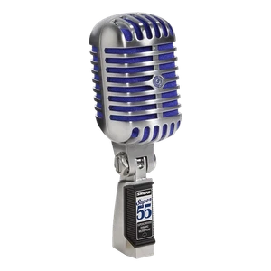 Shure Super 55 Deluxe - Vintage Supercardioid Dynamic Unidyne Vocal Microphone - Picture 1 of 3