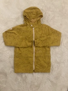 Altamont Mustard Yellow Waves Skater Surfer Mesh Lined Jacket Men’s M - Picture 1 of 9