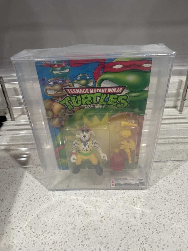 Hot Spot CAS 75+ 1993 sin perforar TMNT Foto 1 de 3