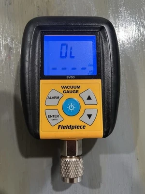 Fieldpiece SVG3 Digital Micron Vacuum Gauge – Tested & Working - Image 1 of 4