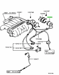 Vacuum Tank, Emission Control For: Mitsubishi Lancer Evo 7 8 9 CT9A - Picture 1 of 1