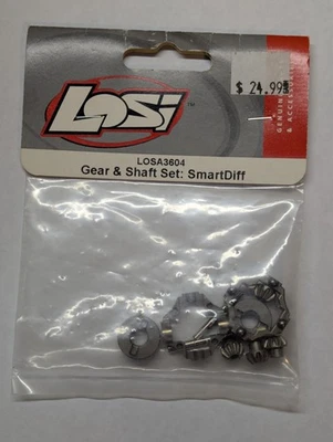 Team losi LOSA3604 GEAR & SHAFT SET : smart diff - Image 1 of 2