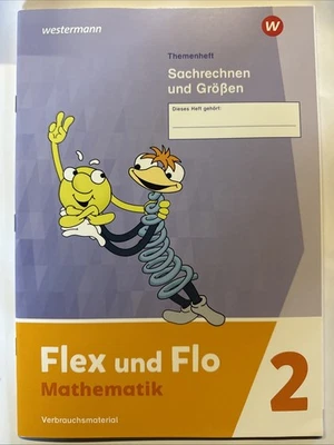 Flex und Flo 4. Lernpaket Mathe (Verbrauch) 2021 Ausgabe 2021 - Bild 1 von 4