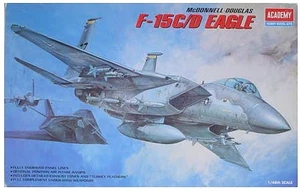 McDonnell Douglas F-15 C/D Eagle Academy 1685 kit plastica Aircraft Model - Foto 1 di 1