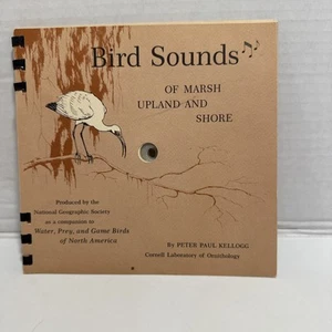 Bird Sounds Of Marsh Upland and Shore - National Geographic , Cornell Lab 6 LPs - Foto 1 di 5
