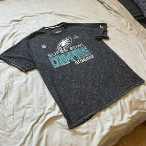 Maglietta Philadelphia Eagles Super Bowl LII Champions XL Fanatics NFL Pro Line - Foto 1 di 10