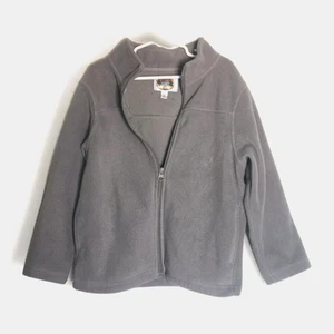 Outdoor Kids Bass Pro Shops Light Grey Fleece Jacket XS - Picture 1 of 6