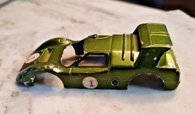 Carrocería vintage Hot Wheels Redline Green Sizzler 1969 para Angeleno M-70 Foto 1 de 4