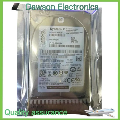 X3850X6 Lenovo 0WG7000 X3550 X3650 M5 1.2TB 10K SAS 12gb 00WG701 Hard Drive HDD - Image 1 of 3
