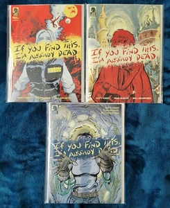 If You Find This, I'm Already Dead #1-3 (Complete Series) Matt Kindt, Flux House - Picture 1 of 4