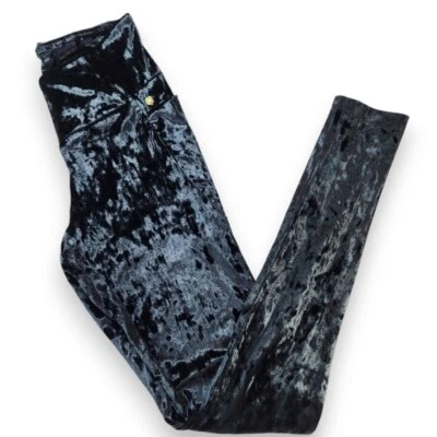 Fabletics High Waisted Crushed Velour Crossover Legging Women's Size XS - Image 1 of 4