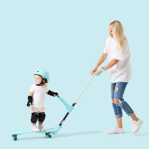 Ookkie Kids Learner Skateboard Trainer Mint - Picture 1 of 7
