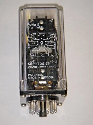 P&B KBP-17DG-24 Relay General Purpose 24 VDC Dual Coil Latching Relay 20 Pin NOS - Image 1 of 4