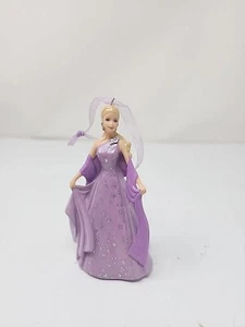 Barbie 2003 Hallmark Wahrzeichen Porzellan Ornament Club exklusiv lila rosa - Bild 1 von 5