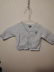 Suéter Carter's a Rayas Abotonado Con Tren 6-9 Meses - Imagen 1 de 2