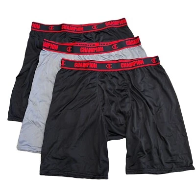 Calzoncillos boxer Champion X-Temp Vapor XL PAQUETE DE 3 para hombre nuevos sin etiquetas Foto 1 de 3