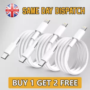 iPhone Charger Cable USB-C PD Type C Fast For Apple iPhone X 11 12 13 14 Pro Max - Picture 1 of 10