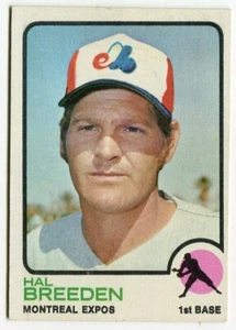 1973 Topps #173 Hal Breeden Montreal Expos - Picture 1 of 2
