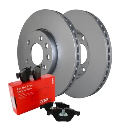 Kit de frenos delanteros 285 mm rotores de disco ventilados TRW Pro pastillas bajas para Saab 9-3 9-3X Foto 1 de 4