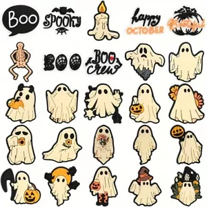 Geist Halloween Kroko Schuh Charms - Spooky & Fun Charms 25 Stck. 🎃👻 - Bild 1 von 4