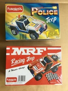 Funskool COMBO of MRF Racing Jeep & Police Jeep, Multi Color Age 3+ FREE SHIP - Picture 1 of 7
