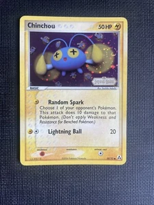 Chinchou 50/92 Stamped Reverse Holo EX Legend Maker Pokemon Karte NM/LP - Bild 1 von 12