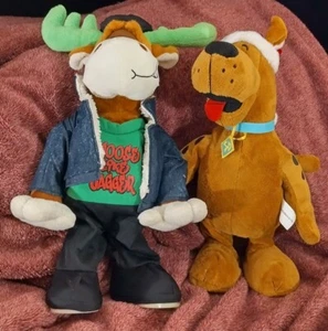 Peluche Scooby-Doo Moose Jagger de colección icónico cantando da no funciona reparación ni piezas - Imagen 1 de 5